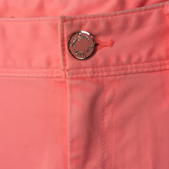 Lilly Pulitzer Cheeky Melon Worth Sateen Skinny-2 - Picture 4 of 8